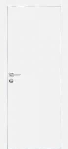 Межкомнатная дверь PX-1 AL кромка с 4-х ст. Белый матовый