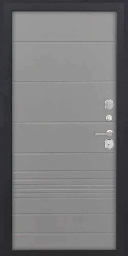 Входная дверь ДвериПРО Модель L-47 ФЛ-700 (10мм, ясень грей) DPRO195477 внутренняя сторона