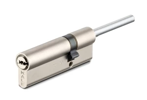 Цилиндровый механизм под вертушку (дл.шток) 164 SX/71 (35+10+26) mm никель 5 кл.