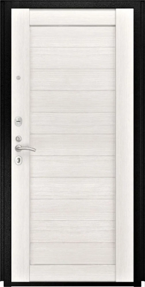 Входная дверь ДвериПРО L Термо СБ-3 листв. бел. (21 беленый дуб) DPRO195727 внутренняя сторона