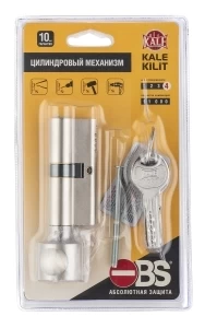 Цилиндровый механизм с вертушкой 164 OBS SCE/100 (45+10+45) mm никель 5 кл. new